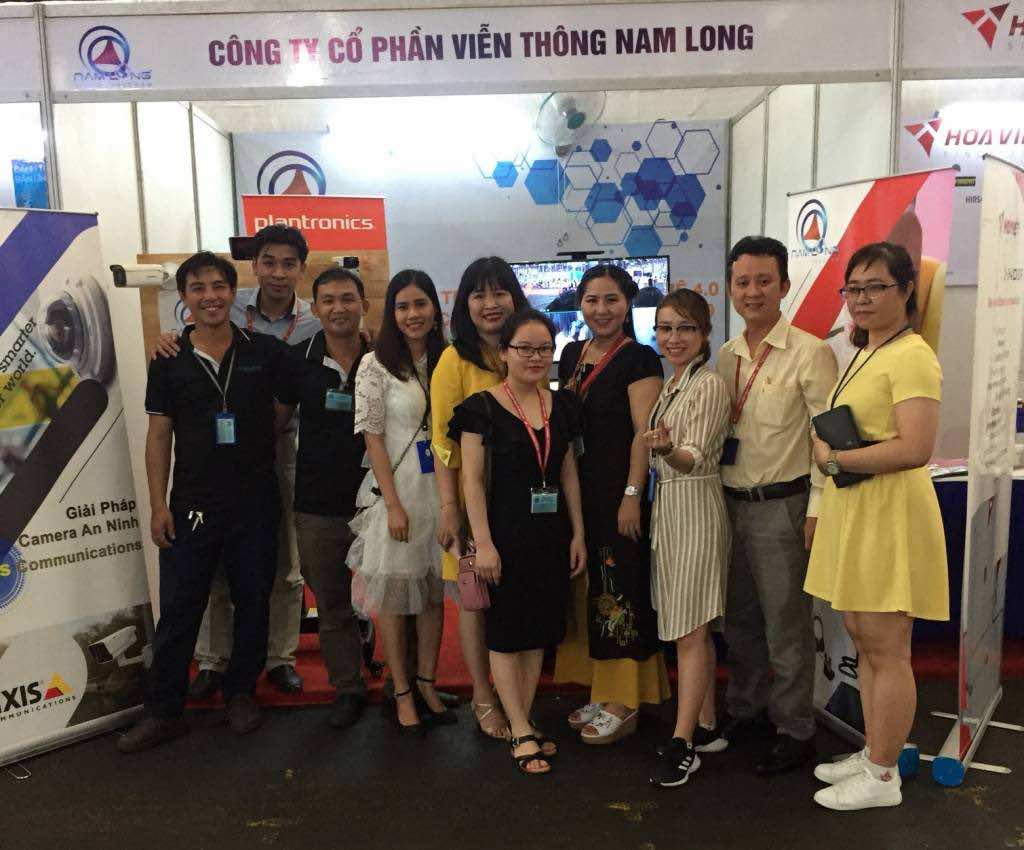 Nam Long Telecom tham dự hội nghị triển lãm