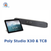 Camera hội nghị truyền hình Poly Studio X30 và màn hình cảm ứng TC8