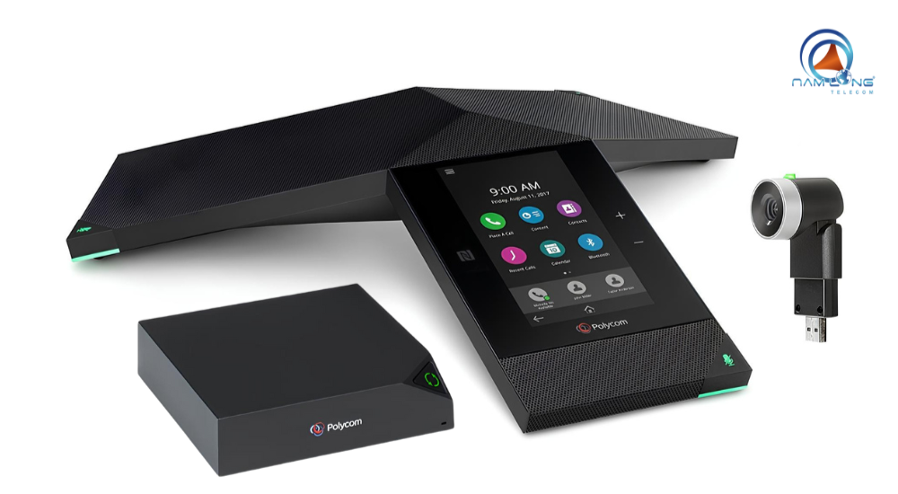 Chi tiết combo Poly Trio 8300 & EagleEye Mini 4x và Poly Pano