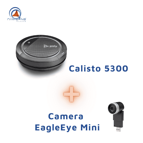 Loa Poly Calisto 5300 và Camera Eagleeye mini