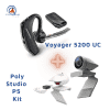 Giải pháp họp trực tuyến Tai nghe Voyager 5200 UC và Poly studio P5 Kit     