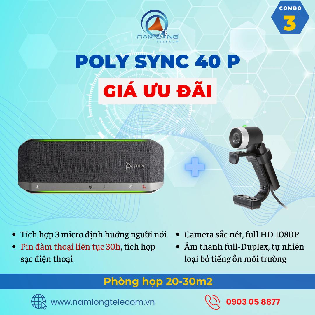 Combo Poly Sync 40 P