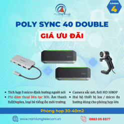 Poly Sync 40 double