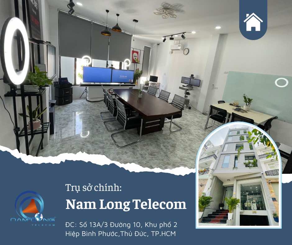 Hình ảnh văn phòng Nam Long Telecom
