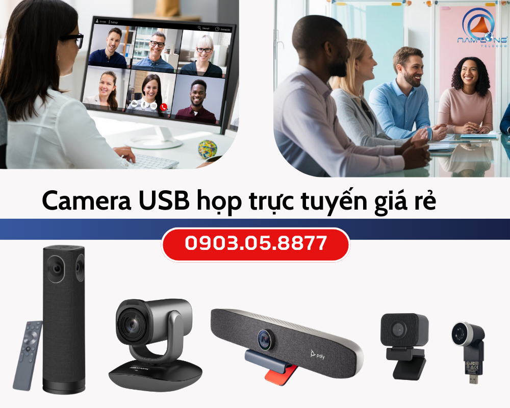 Tổng hợp camera USB họp trực tuyến giá rẻ dưới 20 triệu