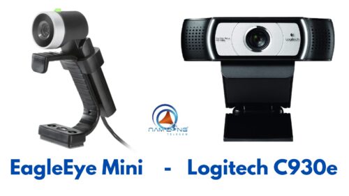 So sánh webcam logitech c930e HD 1080p và Poly EagleEye Mini