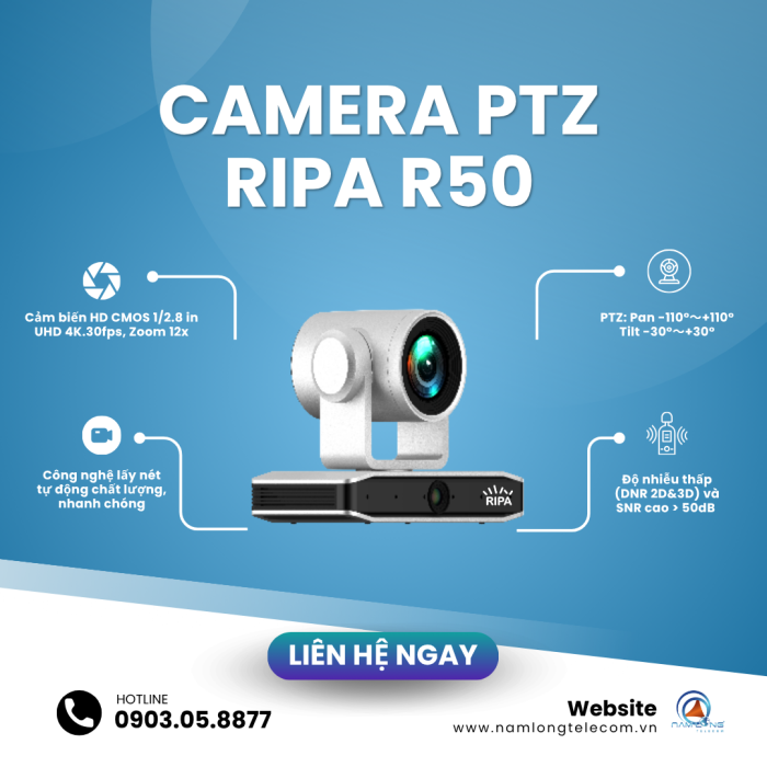 Camera PTZ RIPA R50