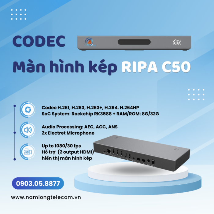 CODEC RIPA C50