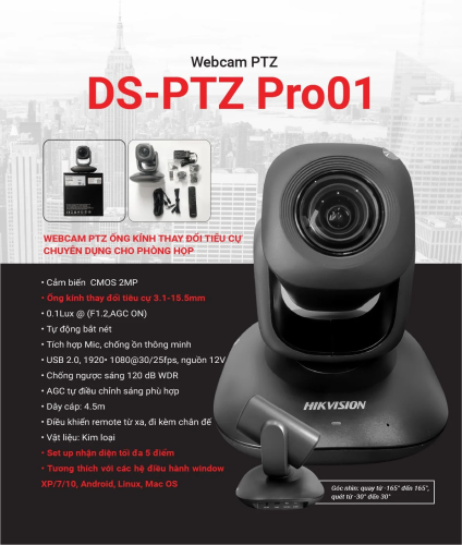 Camera PTZ HIKVISION DS-PTZ Pro1