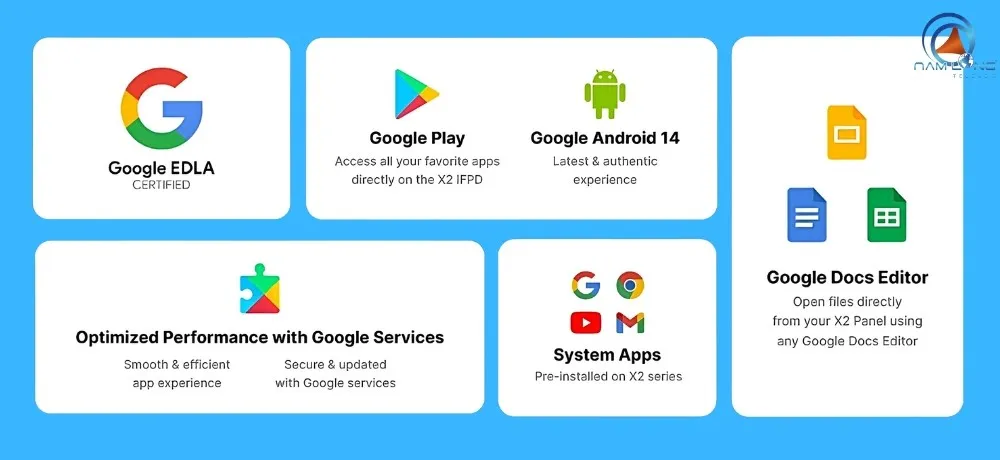 Chứng nhận Google EDLA - Thuận tiện cho hội họp và dạy học