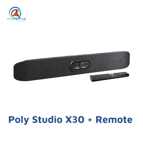 Poly Studio X30 with remote