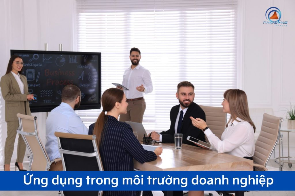 Ứng dụng màn hình tương tác trong môi trường doanh nghiệp