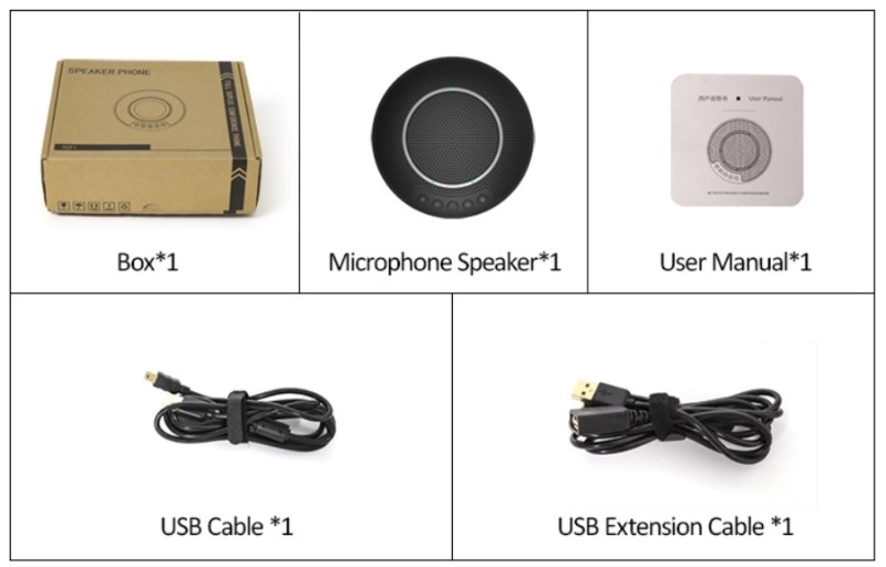 Hộp sản phẩm loa Kato KT-M1N bao gồm