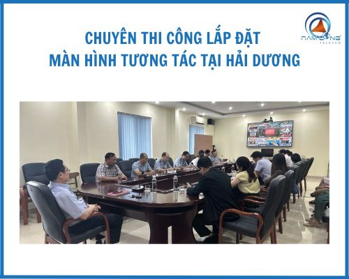Chuyên Thi Công Lắp đặt Màn Hình Tương Tác Tại Hải Dương