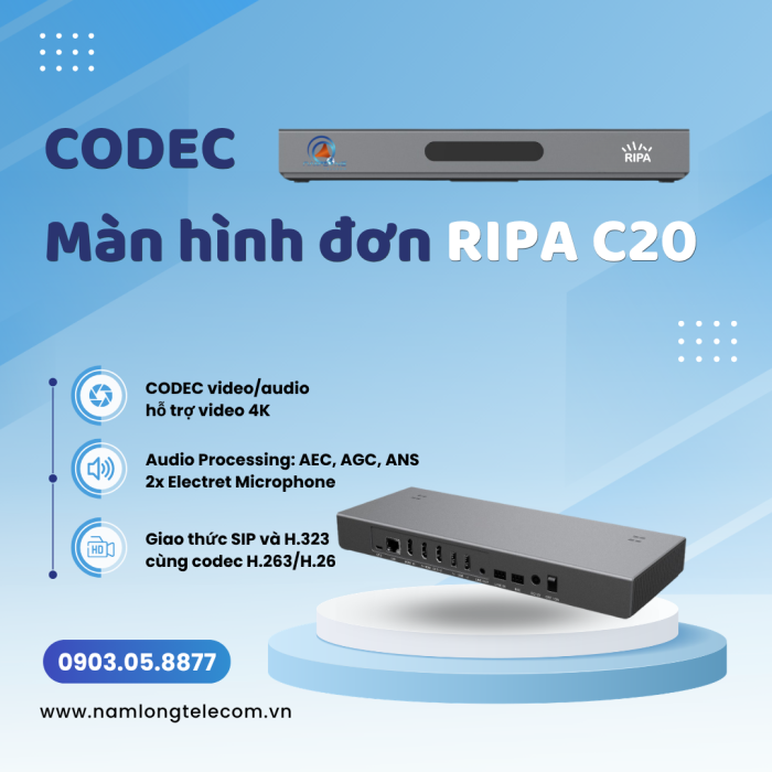 Codec RIPA C20