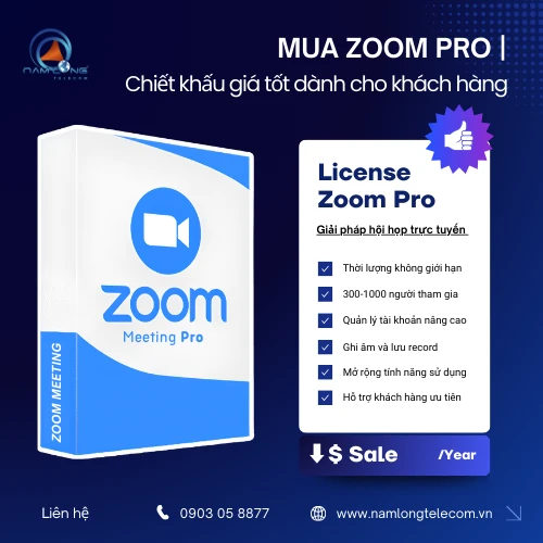 Mua Zoom Pro Bản Quyền