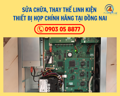 Sửa chữa thay thế linh kiện thiết bị họp chính hãng tại Đồng Nai
