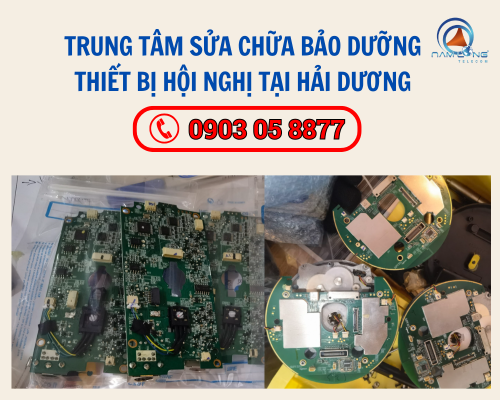 Trung tâm sửa chữa bảo dưỡng thiết bị hội nghị tại Hải Dương