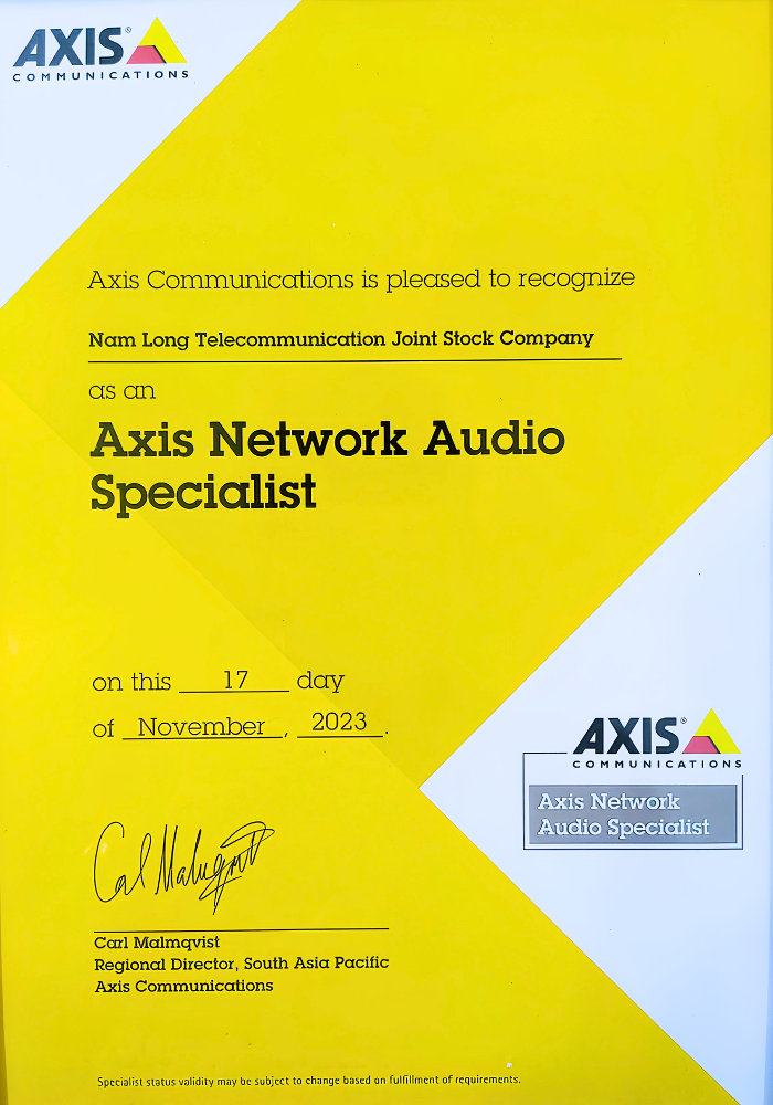 Đối tác ủy quyền Axis