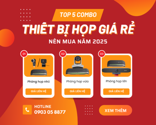 Top 5 Combo Thiết Bị Họp Giá Rẻ Nên Mua Năm 2025
