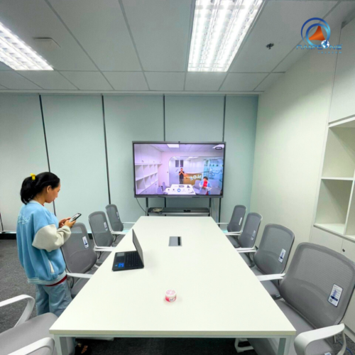 Dự án lắp đặt màn hình tương tác cho công ty WIND SUPPLY CHAIN ONE