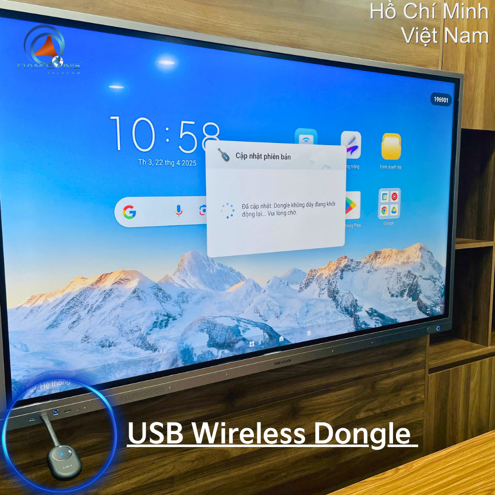 Lắp đặt Wireless Dongle Hikvision