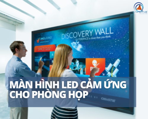 Màn hình LED cảm ứng và bộ 3 thiết bị tạo nên phòng họp lý tưởng