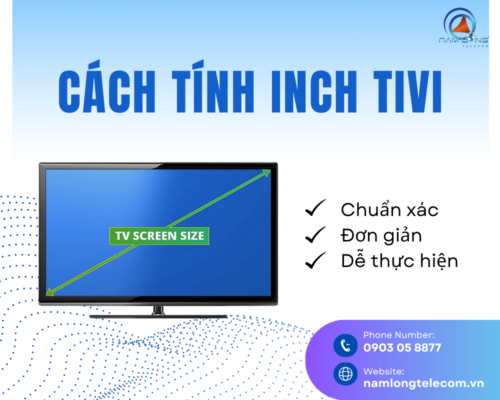 Cách tính inch tivi