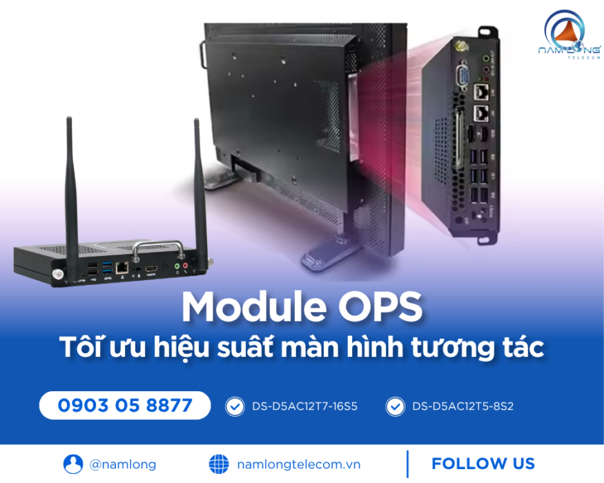 Hướng dẫn sử dụng module OPS để tối ưu hiệu suất màn hình tương tác