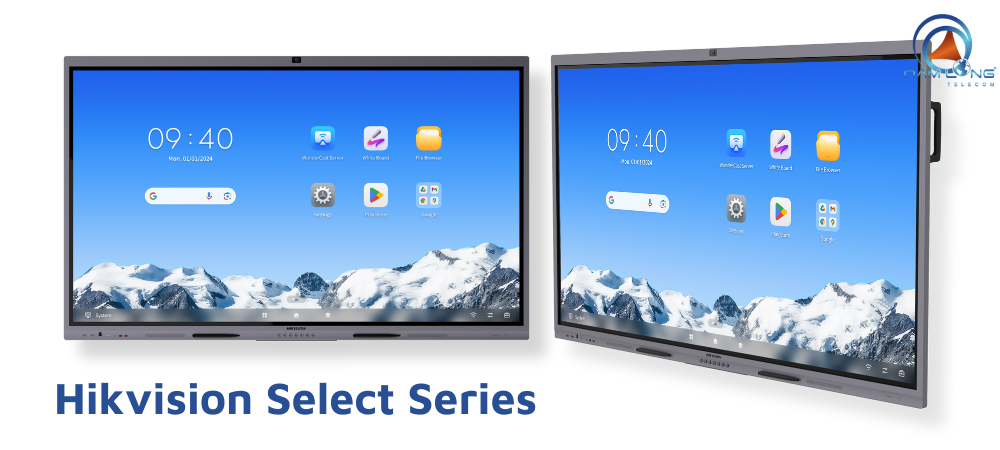 Màn hình tương tác phiên bản Select Series tích hợp camera