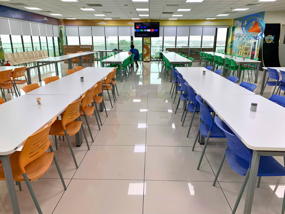 Sảnh trung tâm tại công ty VSIP Bắc Ninh