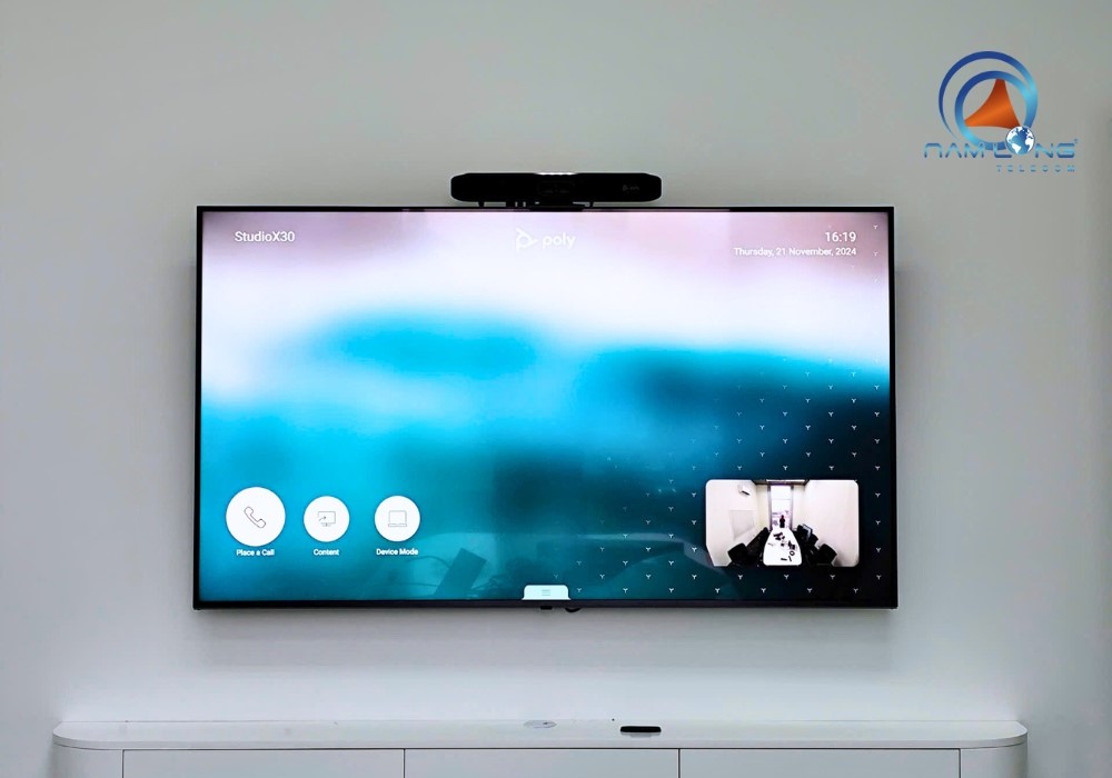 Tiêu điểm thiết bị Poly Studio X30 được lắp đặt tại AITA Việt Nam