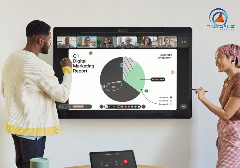 Webex Meeting trang bị nhiều tính năng hữu ích trong cuộc họp