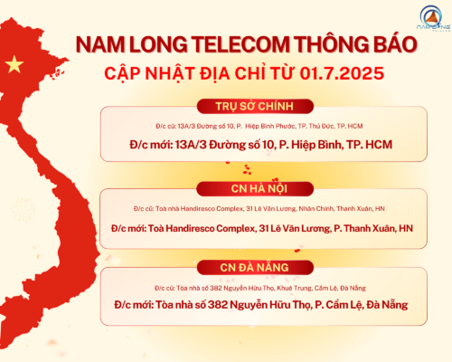 Thông báo cập nhật địa chỉ sau sáp nhập