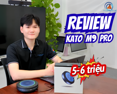 Review loa hội nghị không dây Kato KT-M9 Pro