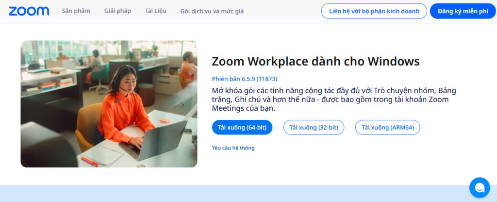 Tải Zoom về máy tính
