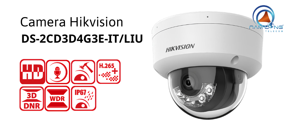Điểm nổi bật của DS-2CD3D4G3E-IT/LIU