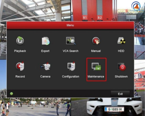 Reset camera Hikvision trực tiếp qua đầu ghi