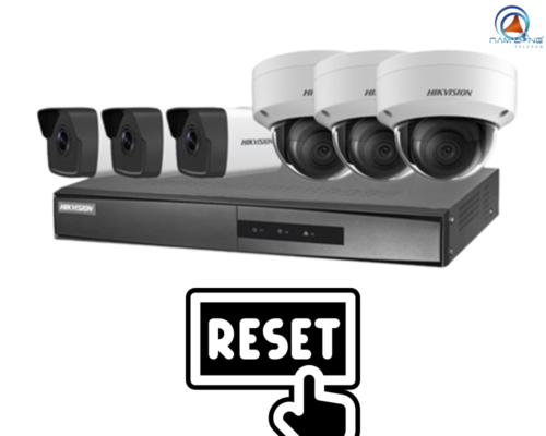 Reset camera Hikvision bằng nút cứng trên thiết bị
