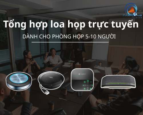 Tổng hợp loa họp trực tuyến cho phòng họp 5-10 người