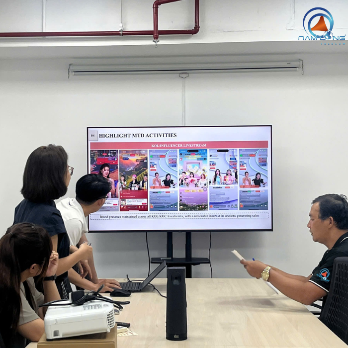 Lắp đặt thiết bị phòng họp trực tuyến cho Công ty MinthaCare