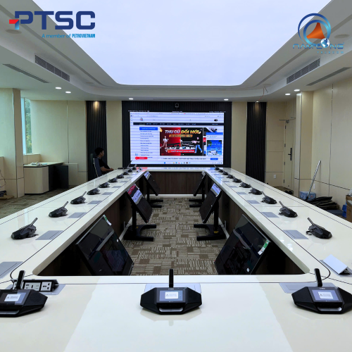 Dự án phòng họp hội nghị trực tuyến PTSC Marine