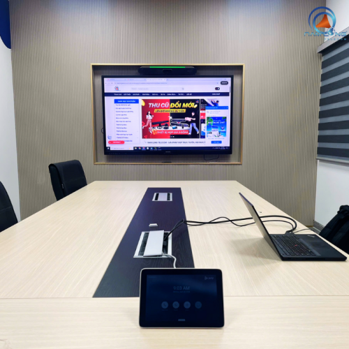 Dự án: Lắp đặt màn hình tương tác 75 inch & Poly Studio X50 cho Eurofins Việt Nam