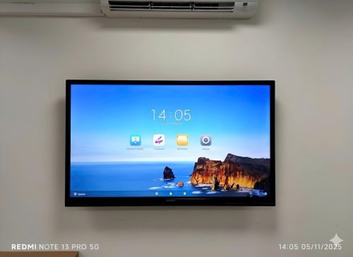Dự án: Lắp đặt 3 màn hình tương tác 65 inch cho Công ty TNHH Đào tạo PMP