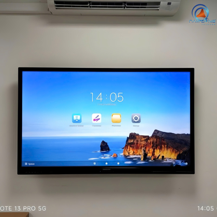 Dự án: Lắp đặt 3 màn hình tương tác 65 inch cho Công ty TNHH Đào tạo PMP