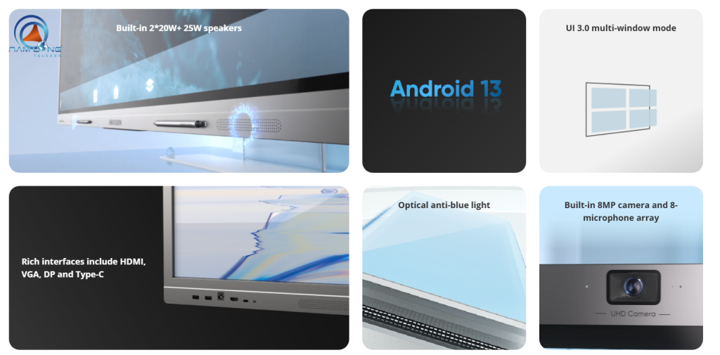 Tính năng nổi bật của màn hình tương tác Hikvision DS-NLT86RBCN