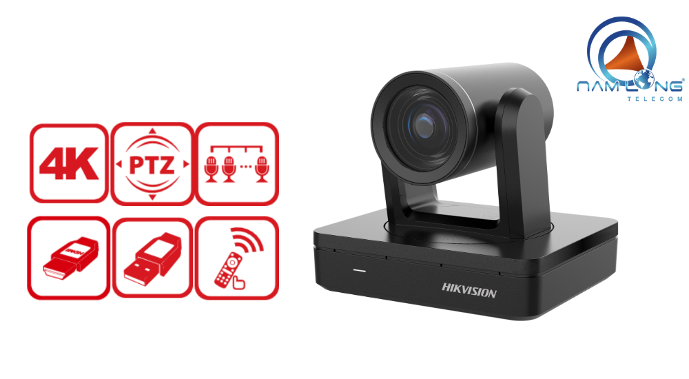 Camera hội nghị Hikvision 4K DS-PTZ-VH38-AK