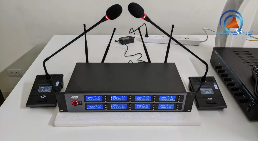 Bộ micro hội thảo không dây ATS ST-209N