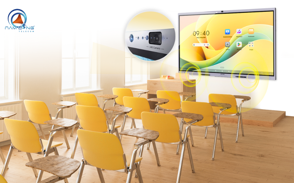 Hikvision Performance tích hợp camera và micro