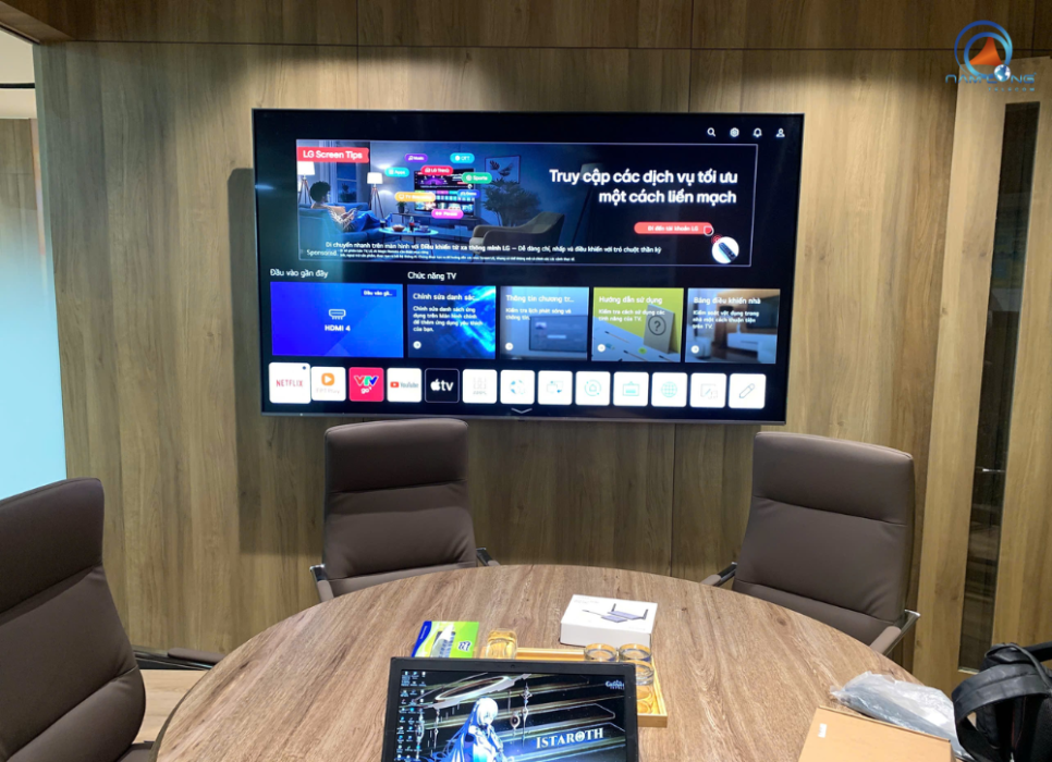 Dự án lắp đặt thiết bị họp trực tuyến tại công ty OSI